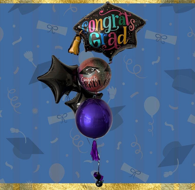 Arreglo graduación colorido