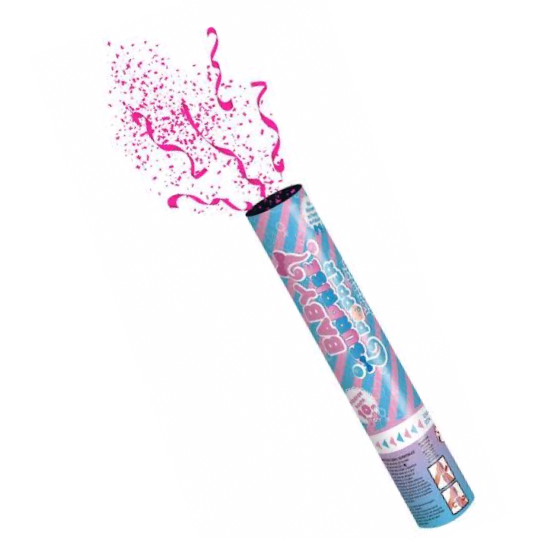 Party popper lanzador de confeti gender reveal