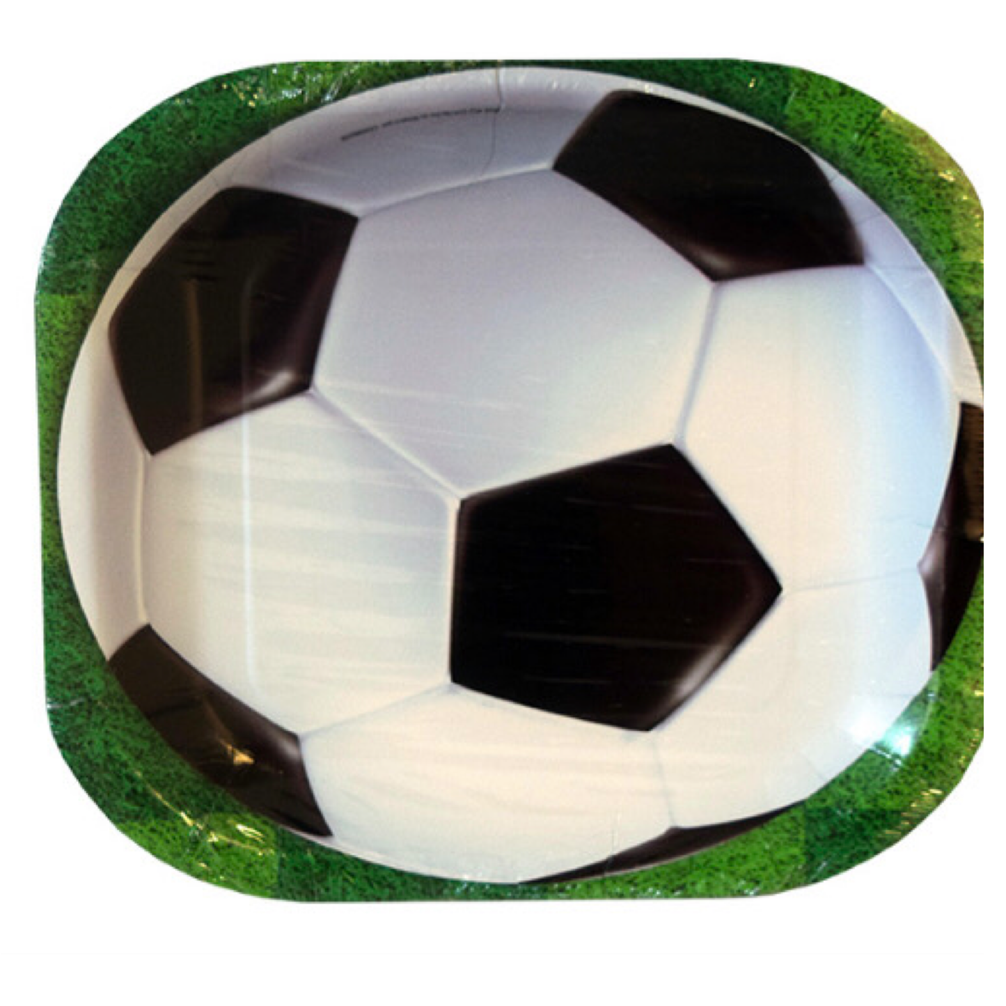 Plato desechable soccer