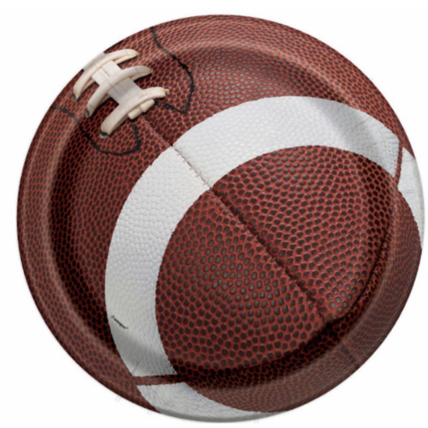 Plato football americano