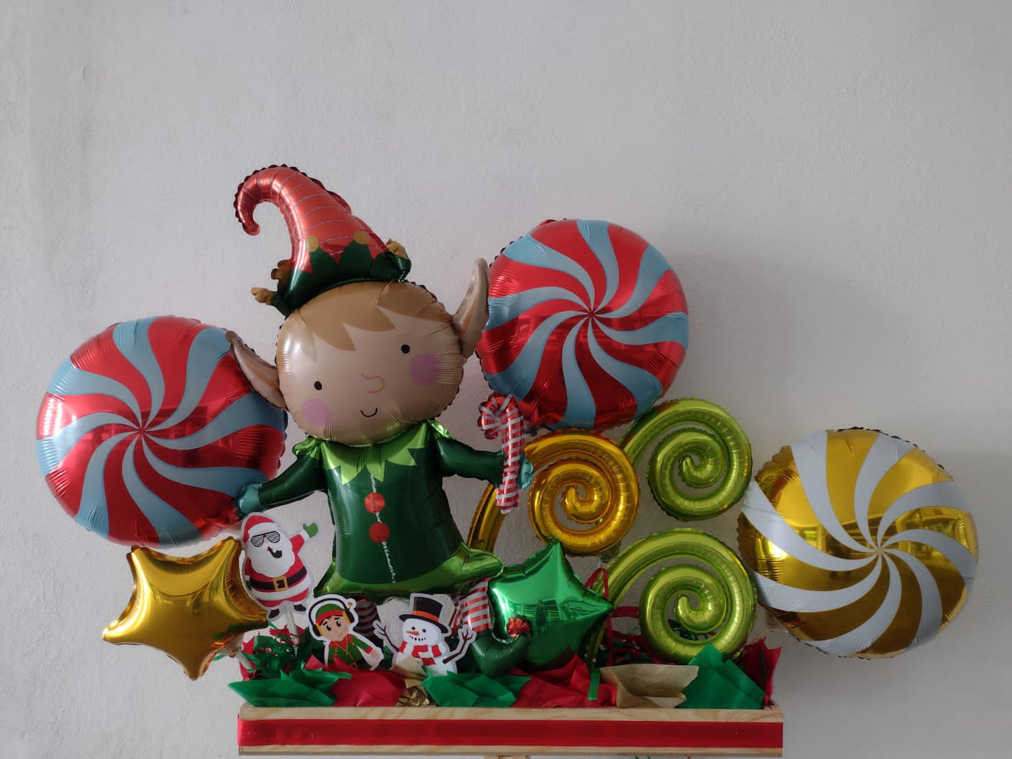 Arreglo duende navidad