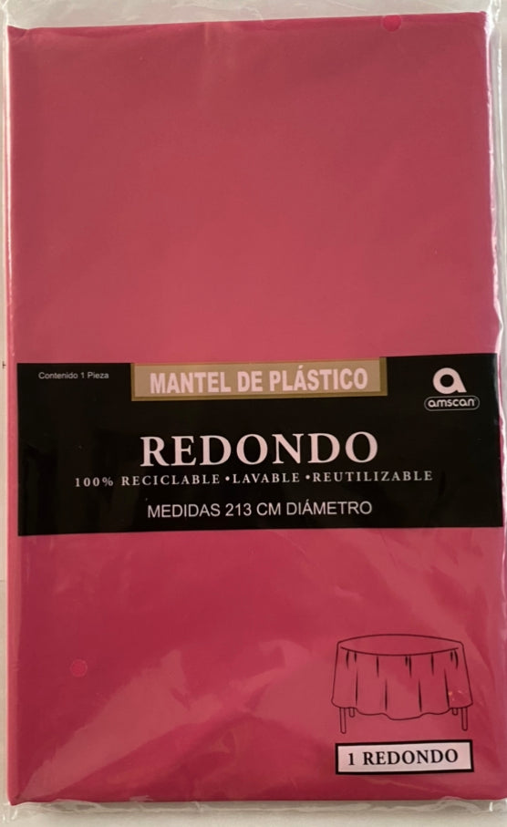 Mantel redondo fiusha