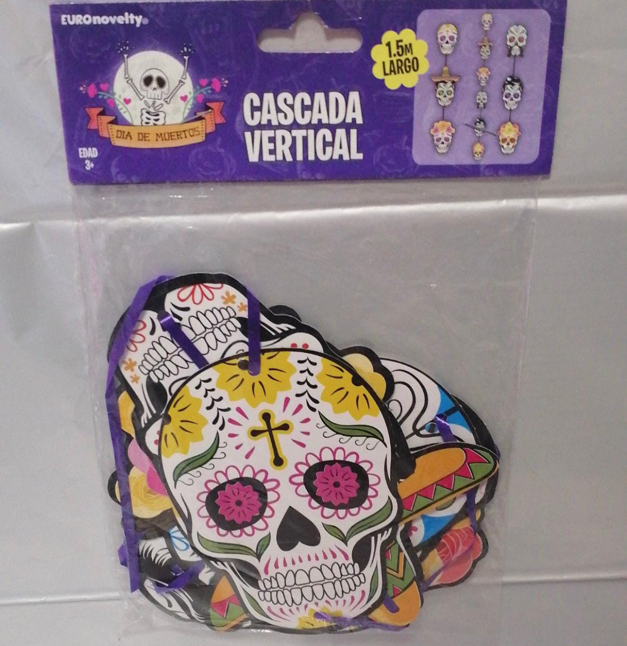 Cascada Día de muertos