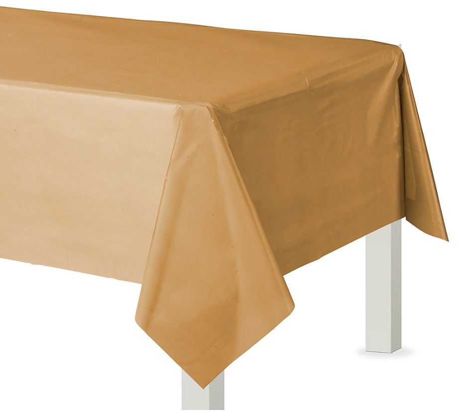 Mantel rectangular dorado oro
