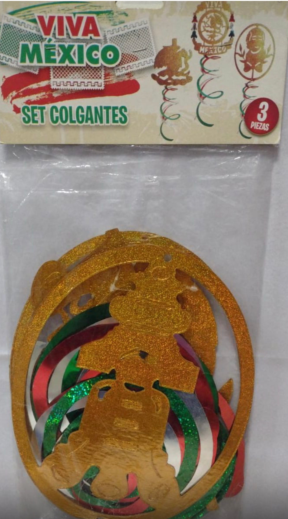 Set colgantes MEXICO fiestas patrias