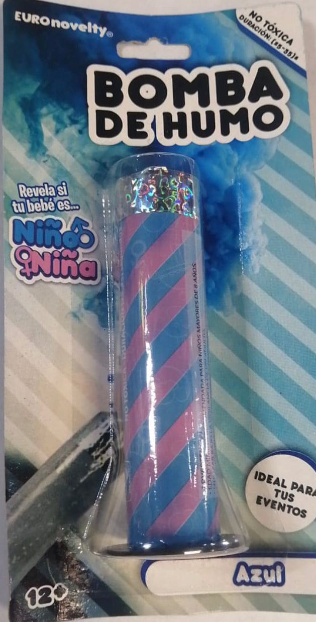 Bomba de humo niño