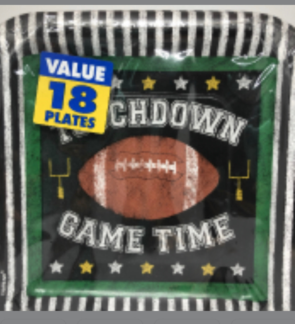 Plato americano grande amscan