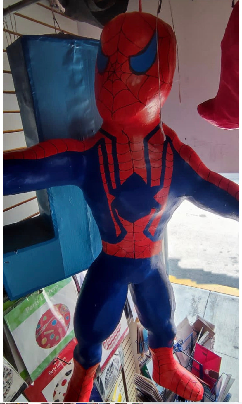 Spiderman piñata – partyland_interlomas