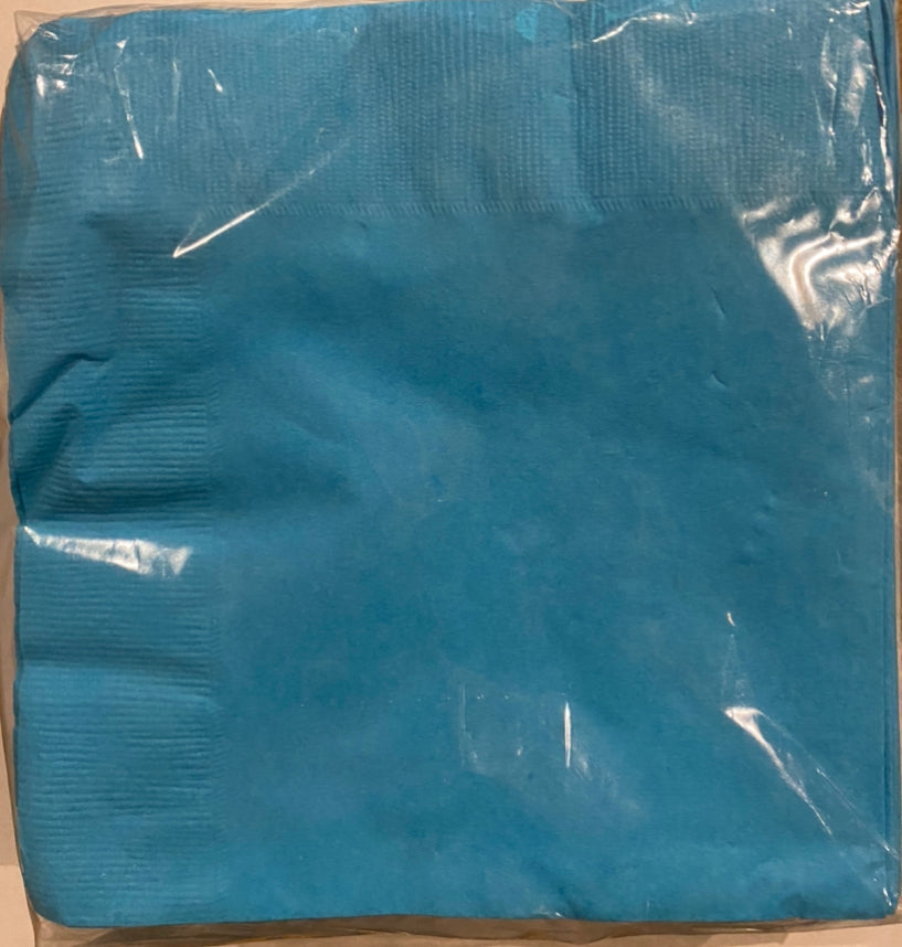 Servilleta turquesa lunch