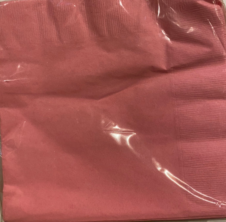 Servilleta rosa bebé lunch