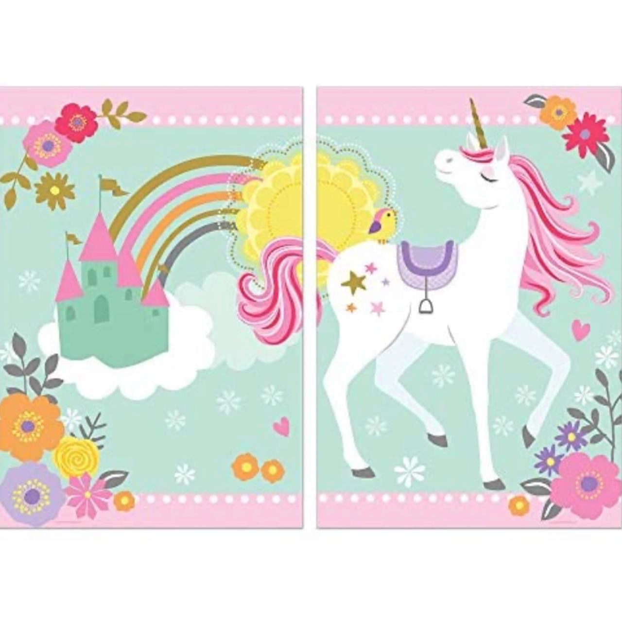 Escenario para foto unicornio