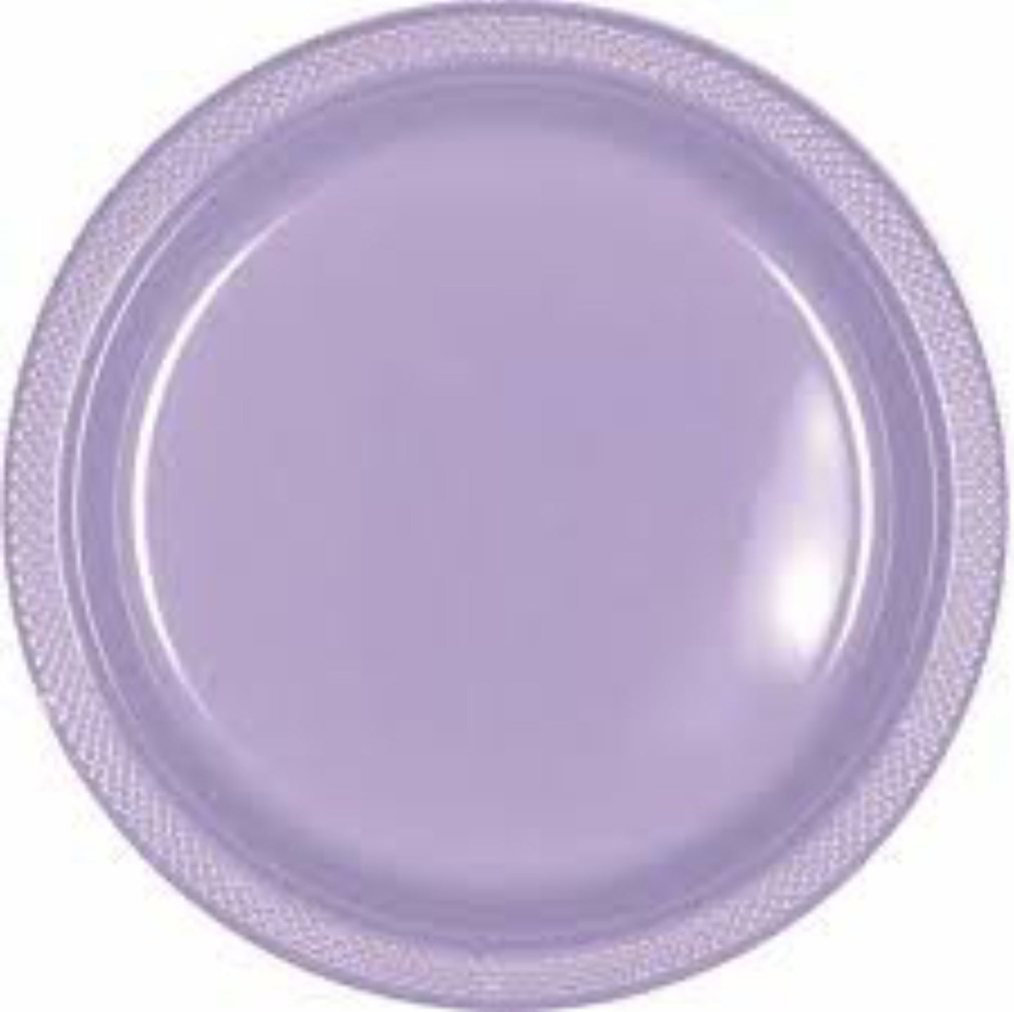Plato desechable lila