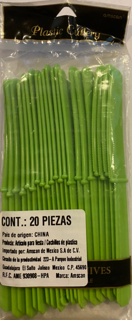 Cuchillo verde Limón