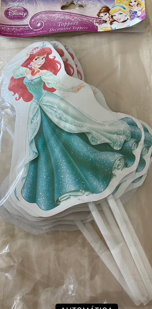 Ariel princesa Topper