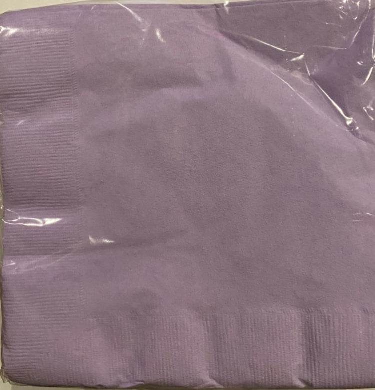 Servilleta lila lunch