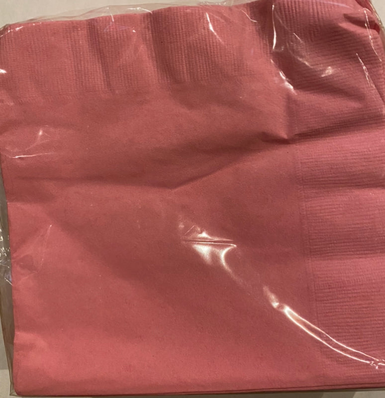 Servilleta rosa bebé cocktail