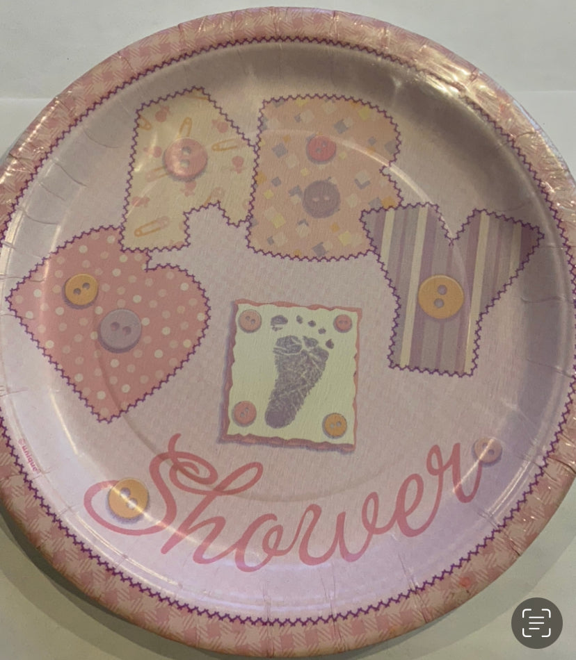 Baby pinck stiching plato baby