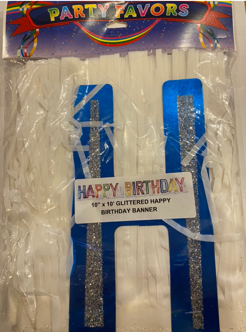 Banner happy birthday