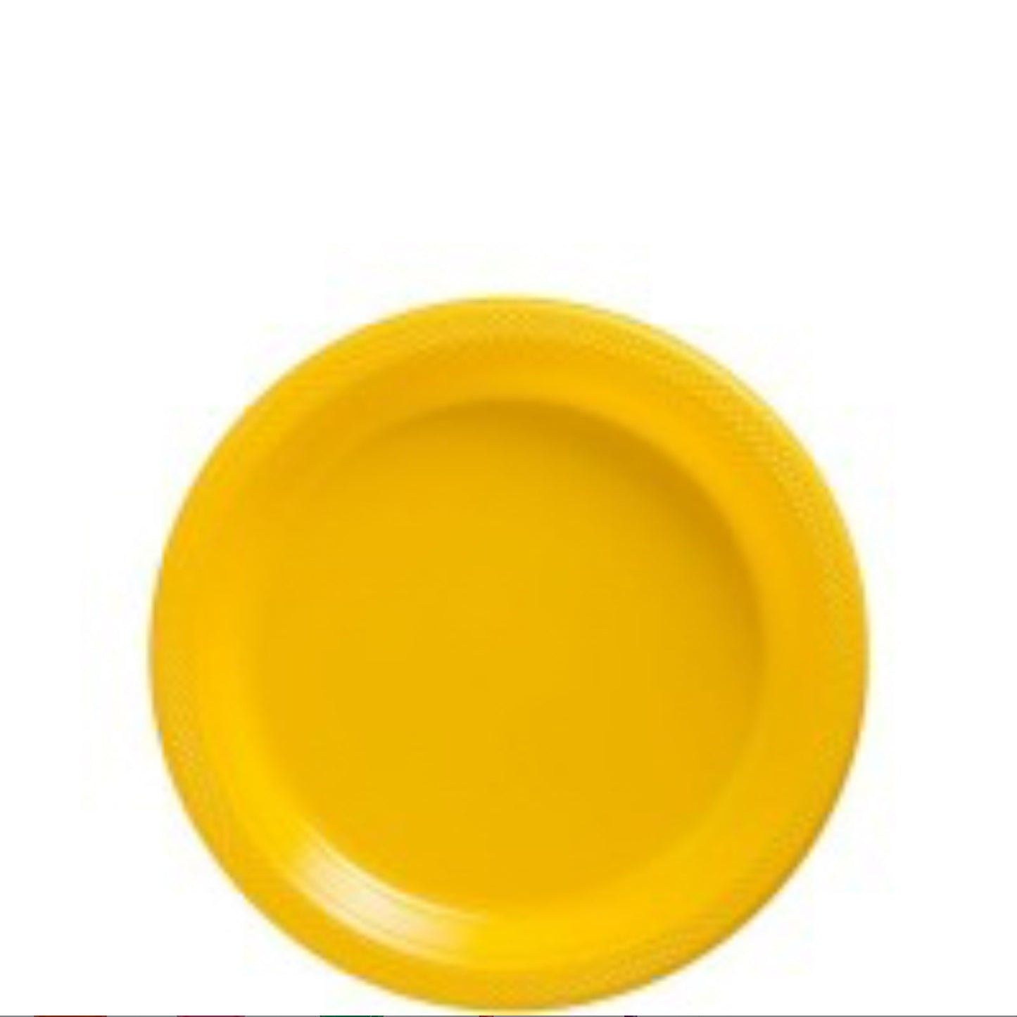 Plato amarillo