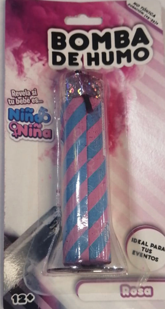 Bomba de humo niña