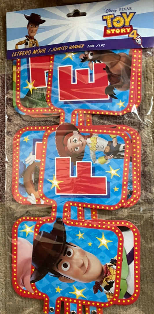 Toy story letrero móvil