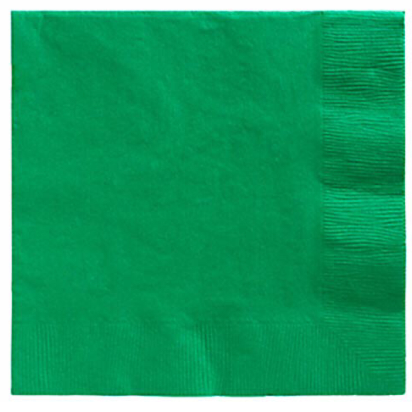 Servilleta verde bandera