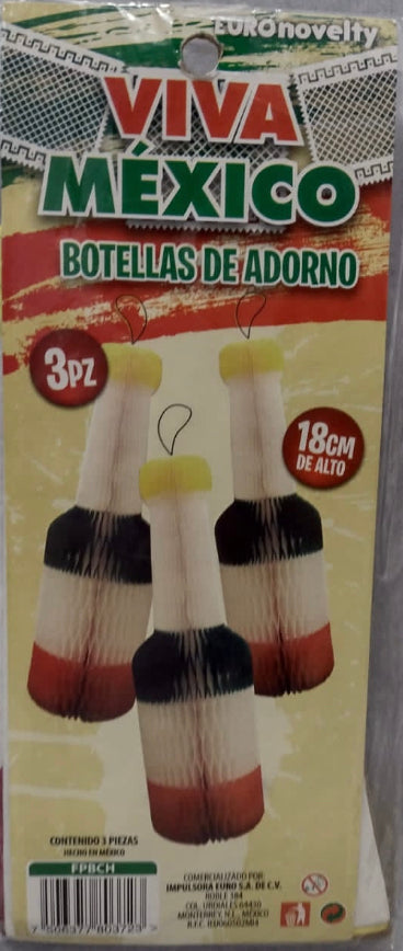 Botellas de adorno mexico