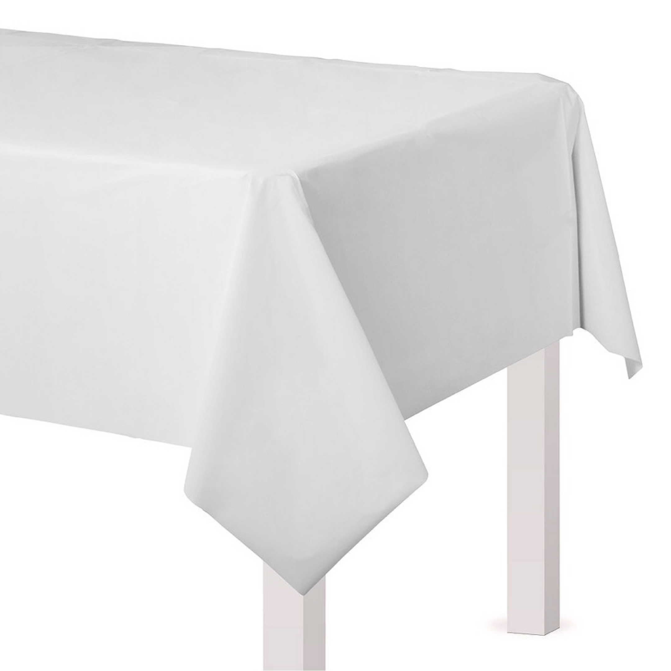 Mantel blanco labrado rectangular 240x350 cm