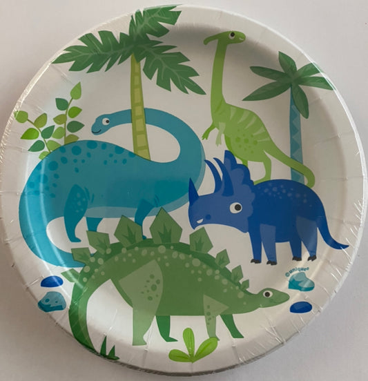 Plato pastelero dinosaurio