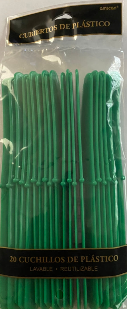 Cuchillo verde bandera