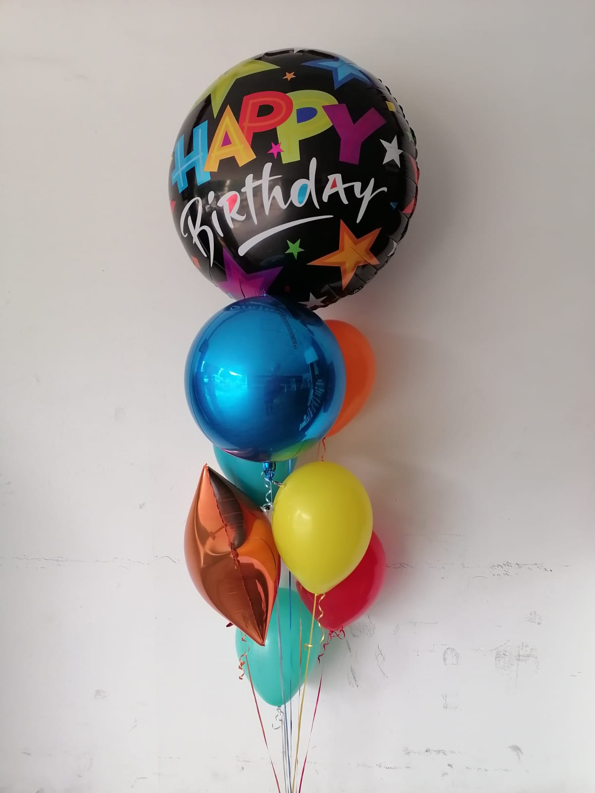 Arreglo bouquet cumpleaños globos