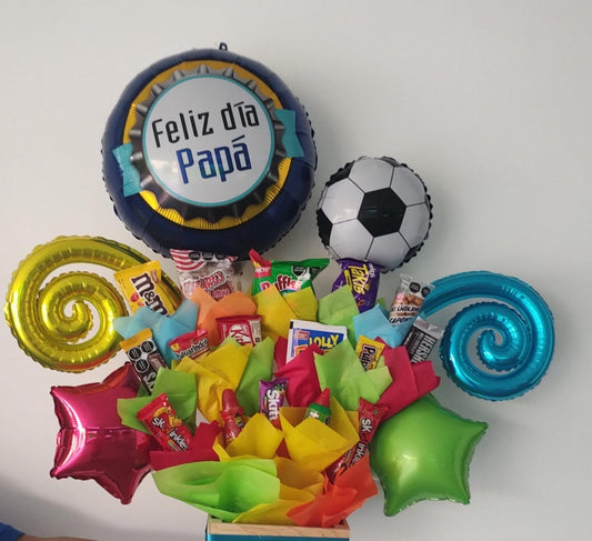 Arreglo de dulces día del padre