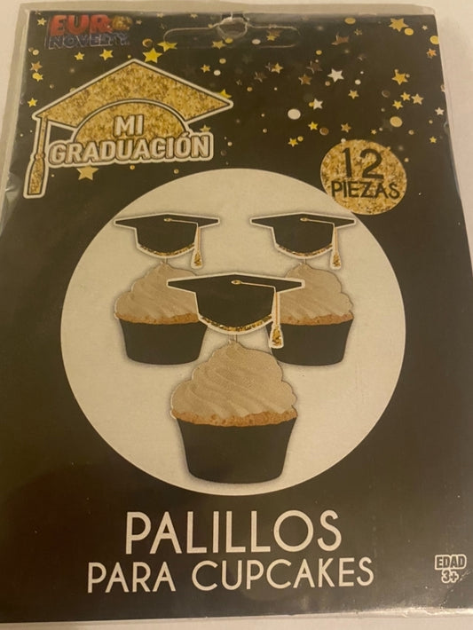 Palillo para cupcake graduado