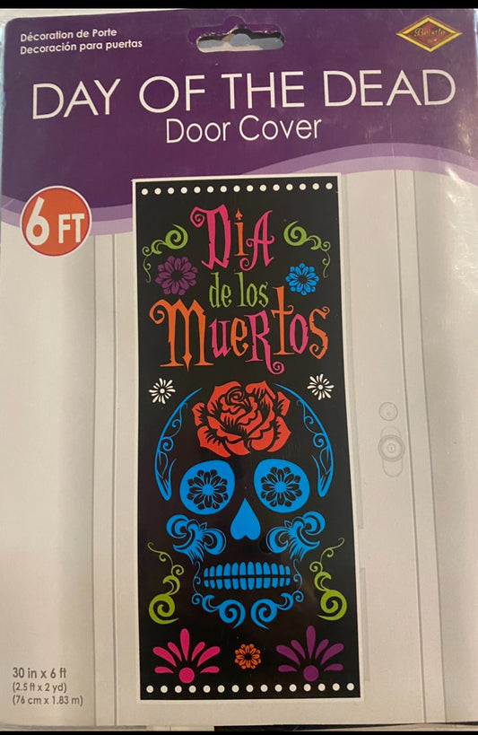 Door cover día de muertos