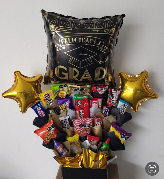 Arreglo dulces grad
