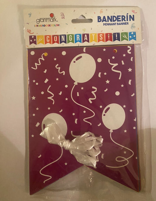 Banderín graduación