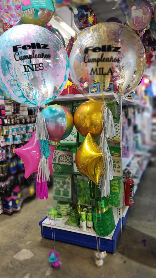 Burbuja con orbz y Estrella