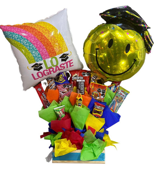 Arreglo dulces graduación