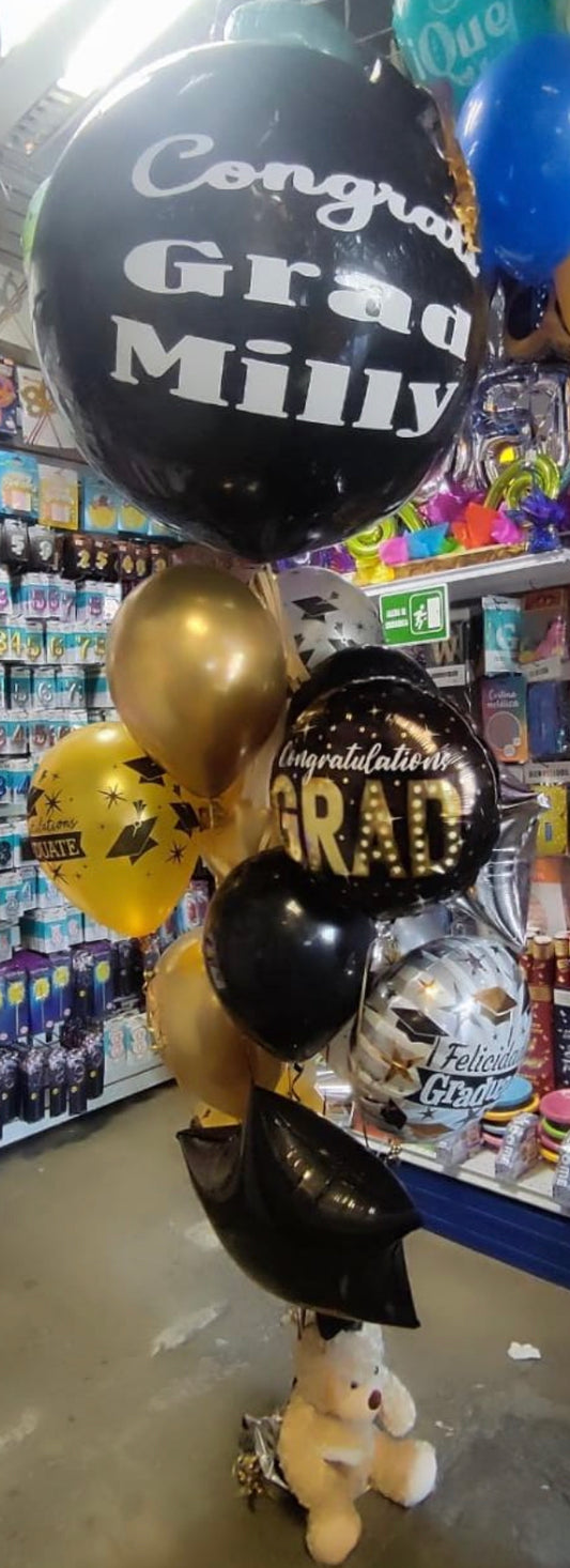 Globo 3 pies graduación