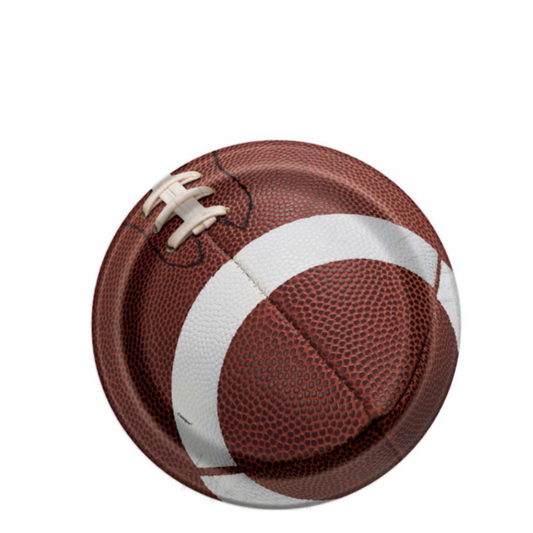 Plato football americano