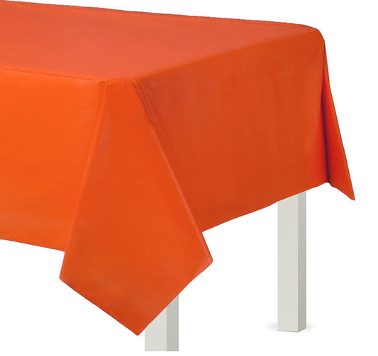 Mantel rectangular naranja