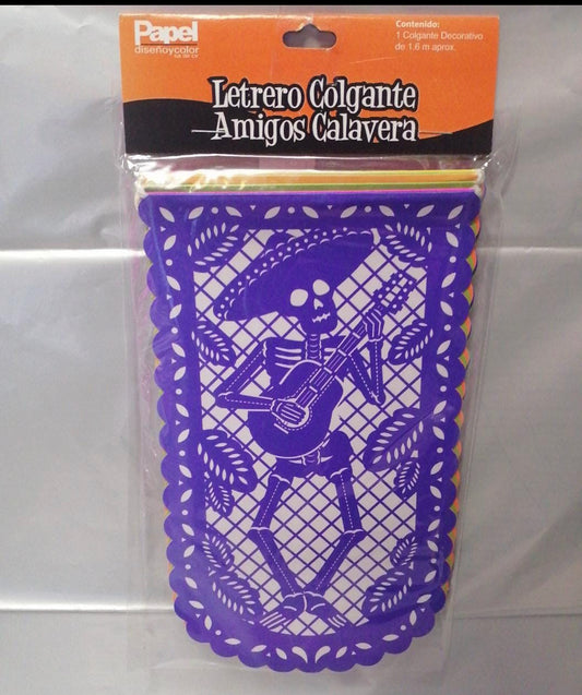 Colgante de papel picado