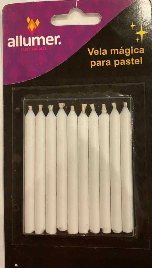 Vela mágica para pastel