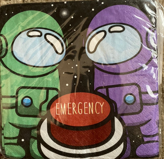 Among us servilleta cocktail