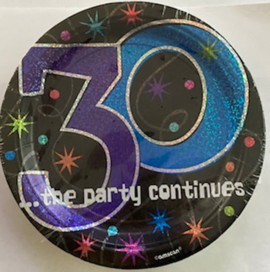 Plato 30 años pastelero