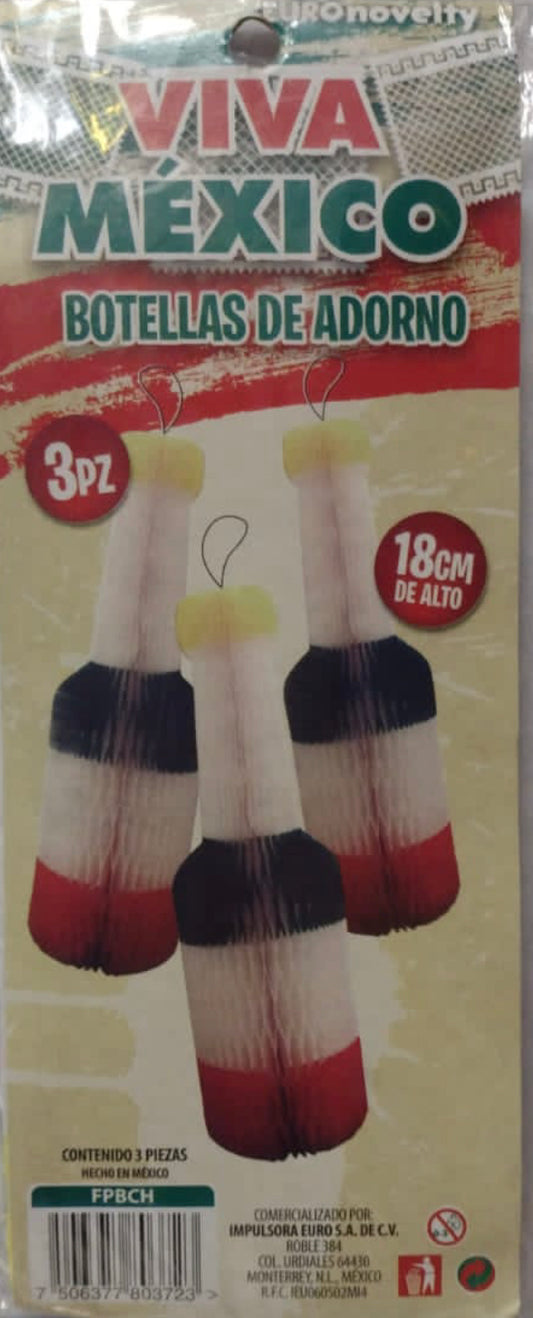 Botellas decorativas MEXICO