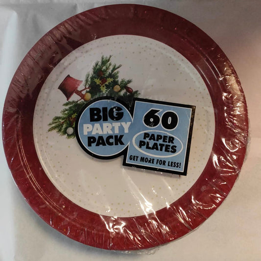 60 platos chicos navidad
