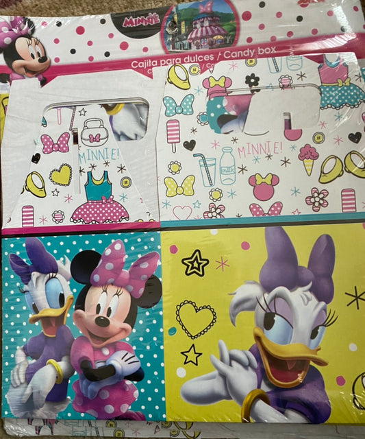 Minnie rosa caja para dulces