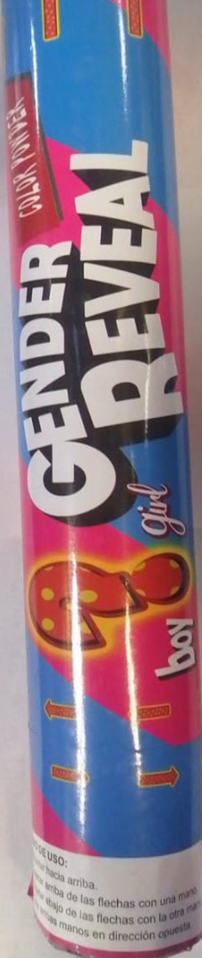 Partypopper y polvo Holy niña