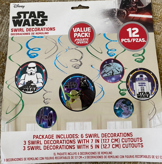 Starwars swirl decoracion